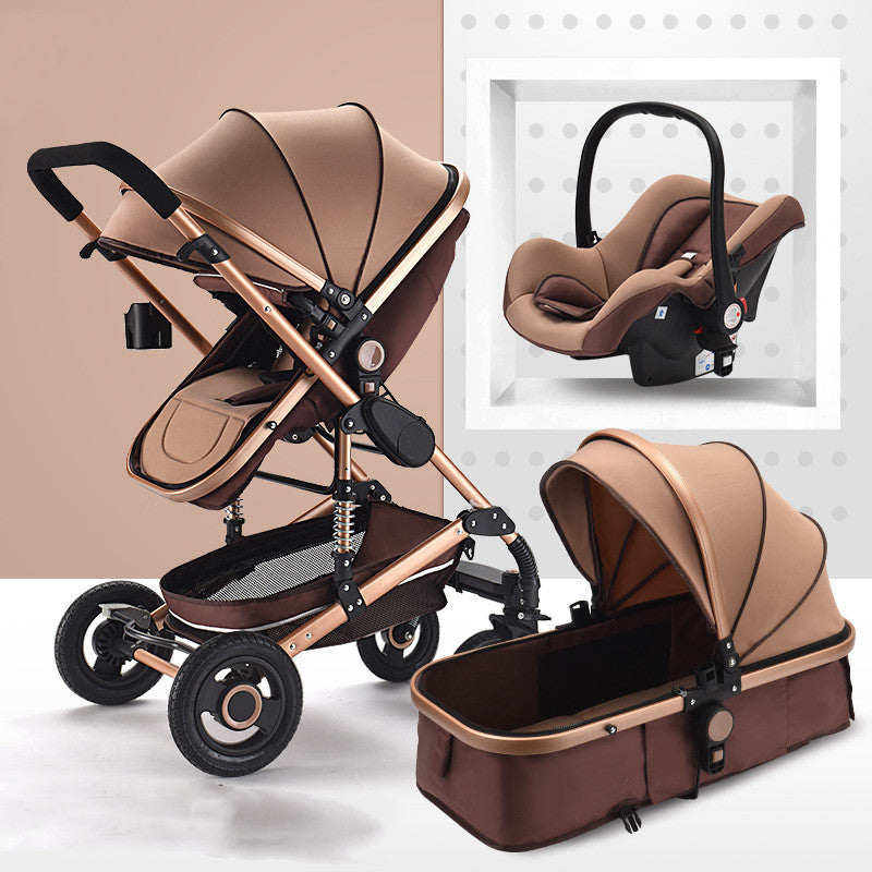SkyFold Baby Stroller – Lightweight & Reclining