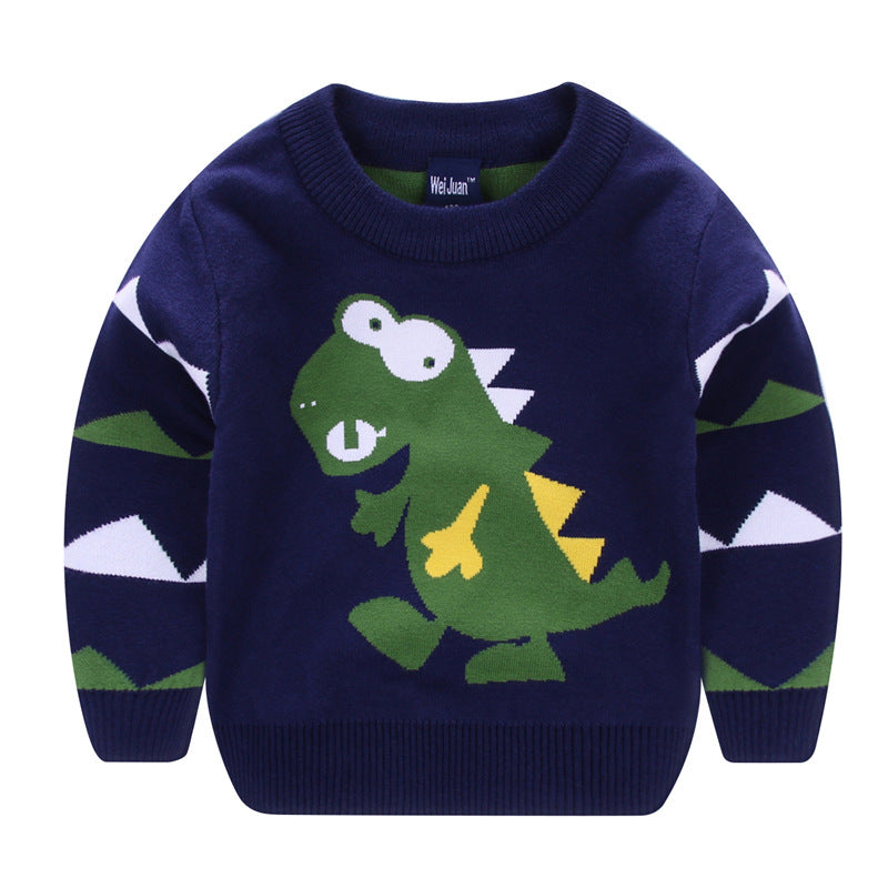 Giraffe Knit Sweater – Fun Cartoon Style