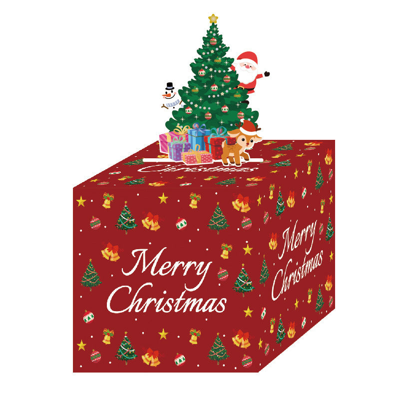Red Christmas Money Box