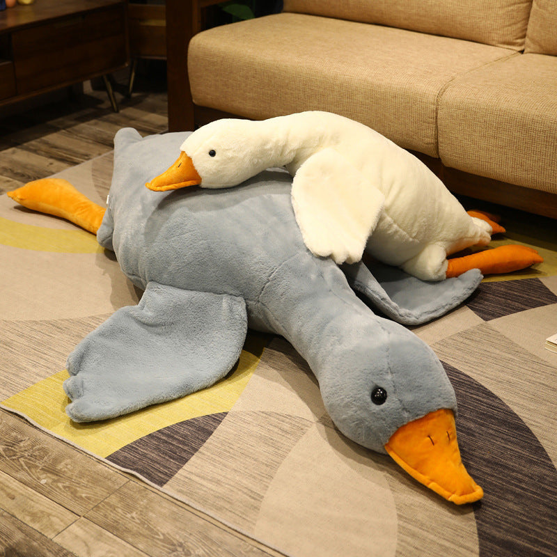 Big White Goose Plush Doll