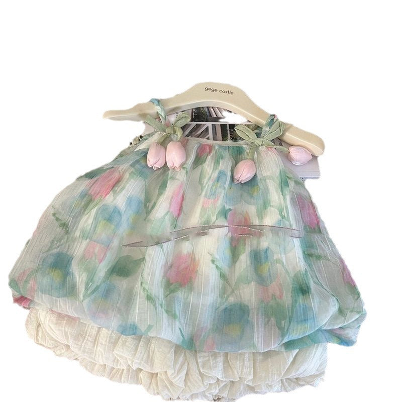 Fairy Blossom 2-Piece Baby Girl Summer Set