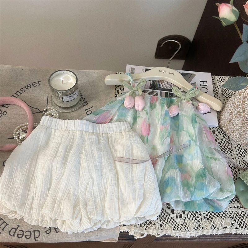 Fairy Blossom 2-Piece Baby Girl Summer Set