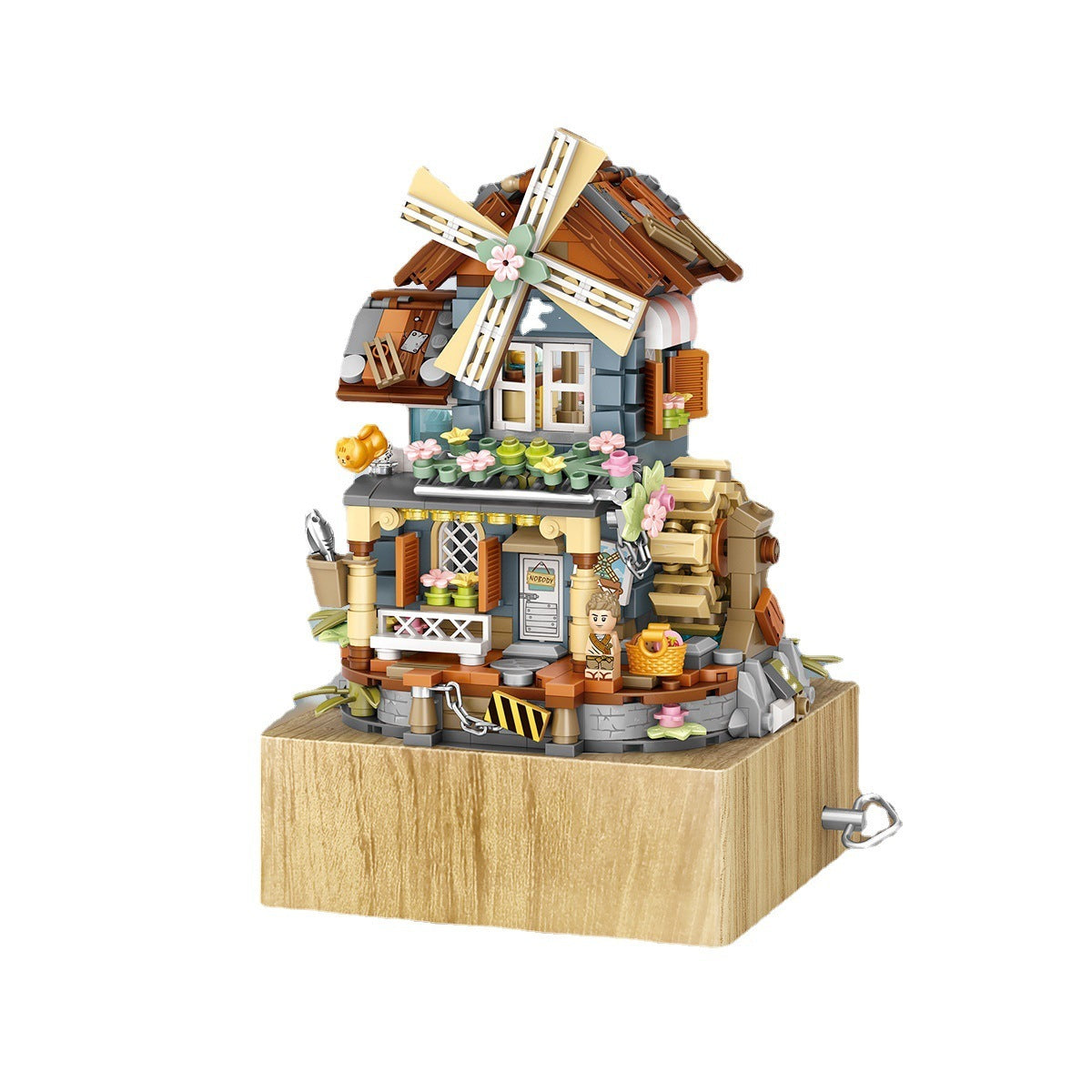 Windmill House Music Box