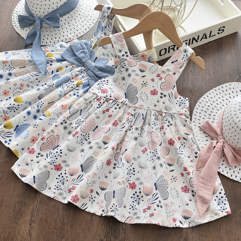 Butterfly Garden Baby Girl Summer Dress