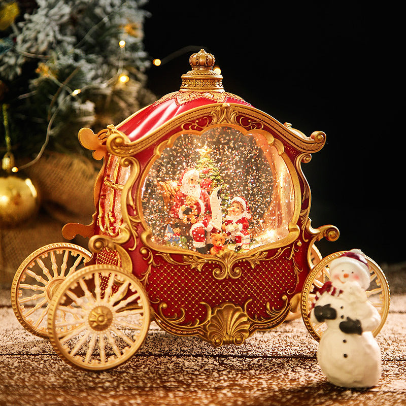 Crystal Ball Music Box – Old Man Carriage