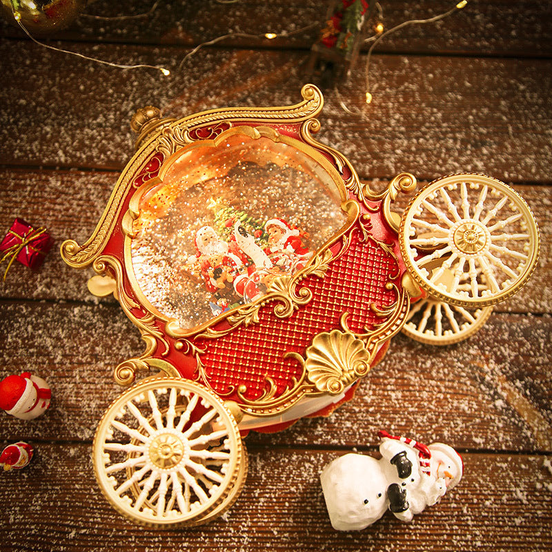 Crystal Ball Music Box – Old Man Carriage
