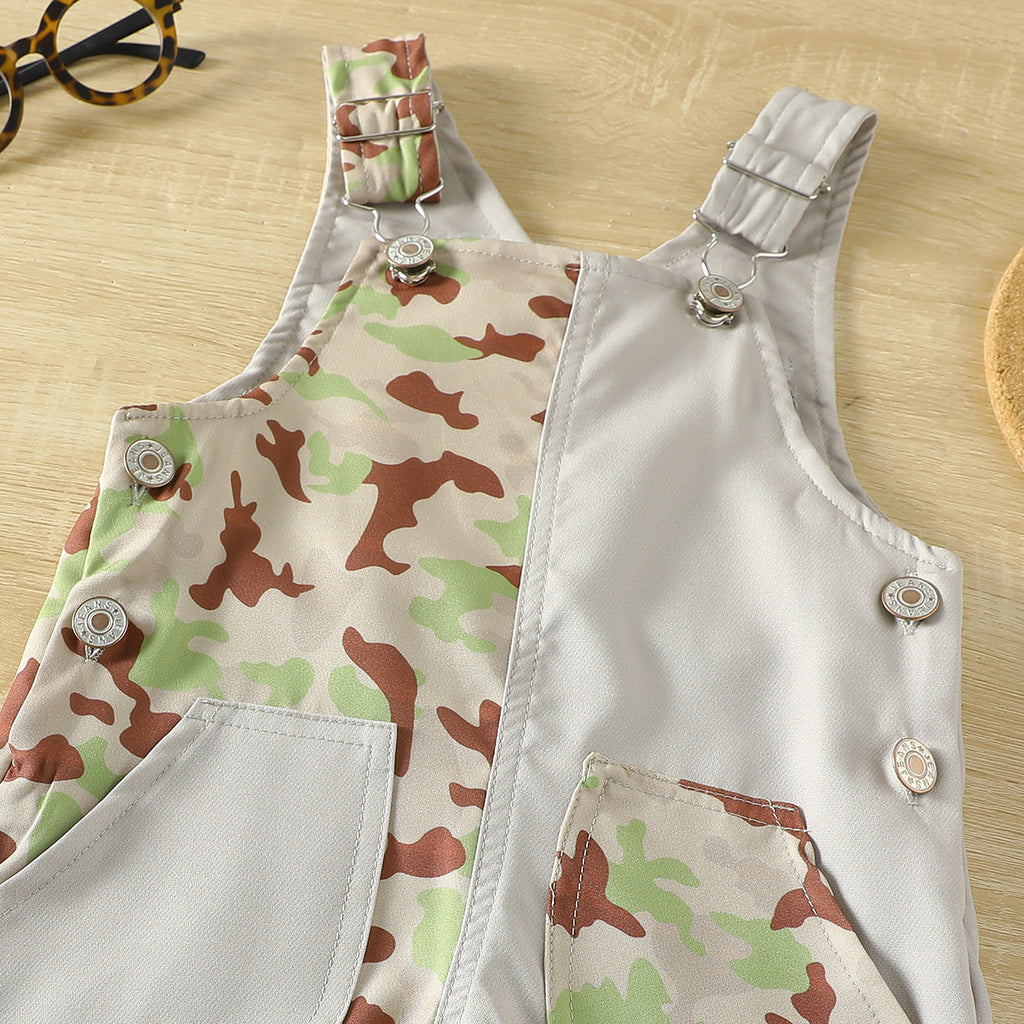 Unisex Baby Cotton Sleeveless Romper - Multiple Colors