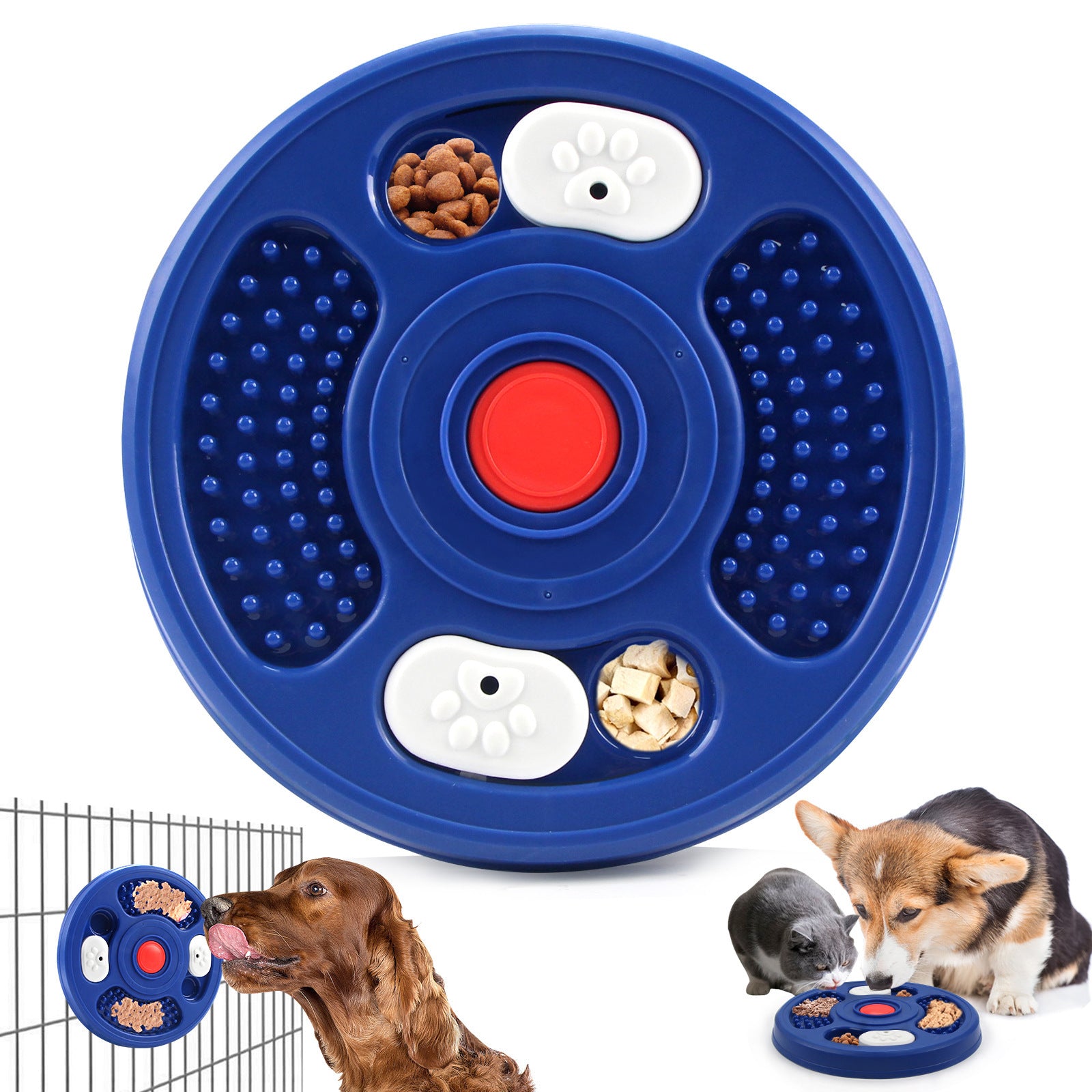 Dog Toy Licking Plate