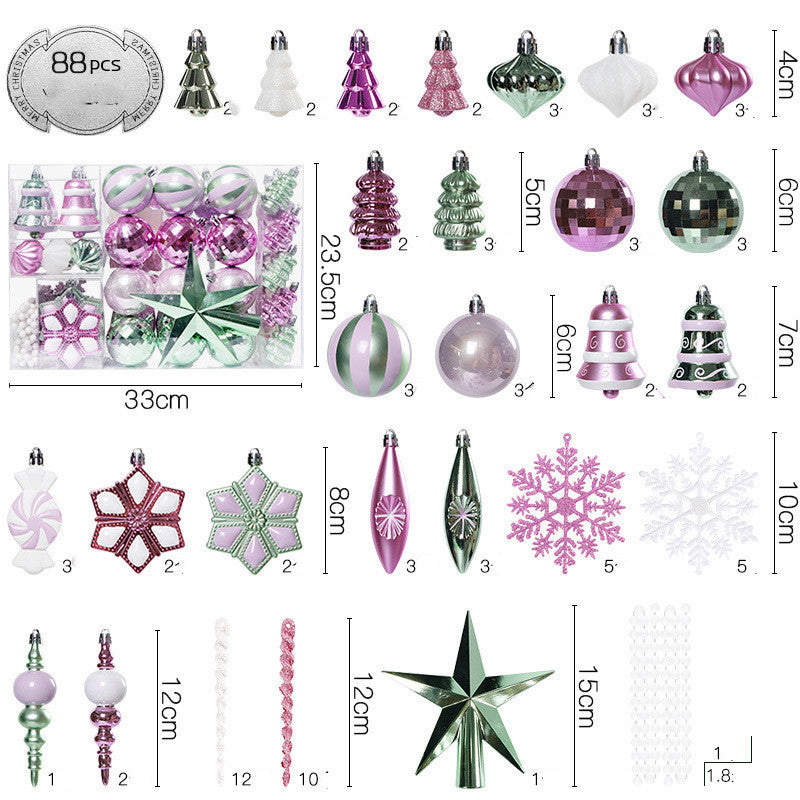 Macaron Christmas Decorative Ball
