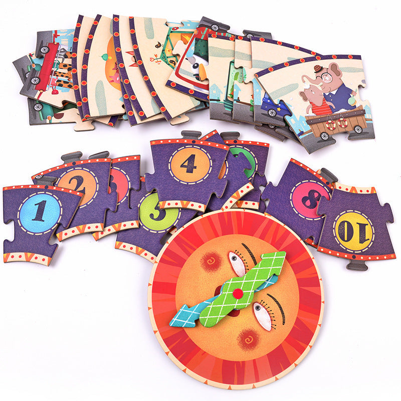 Milu Paper Digital Clock Toy
