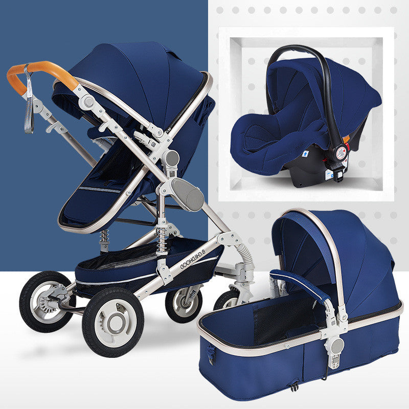 SkyFold Baby Stroller – Lightweight & Reclining