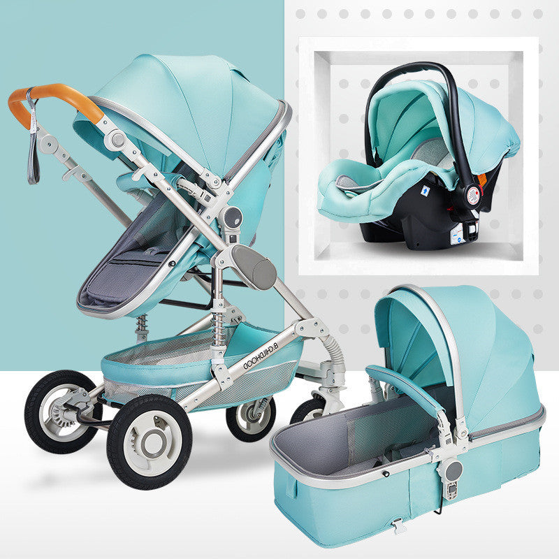 SkyFold Baby Stroller – Lightweight & Reclining