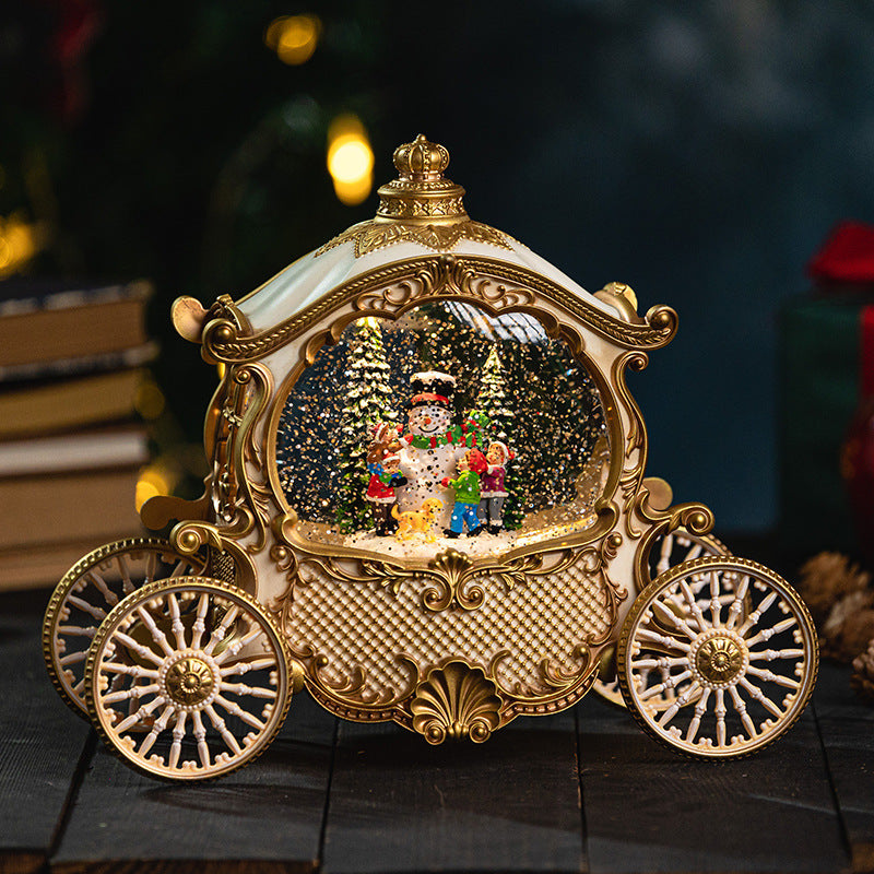 Crystal Ball Music Box – Old Man Carriage