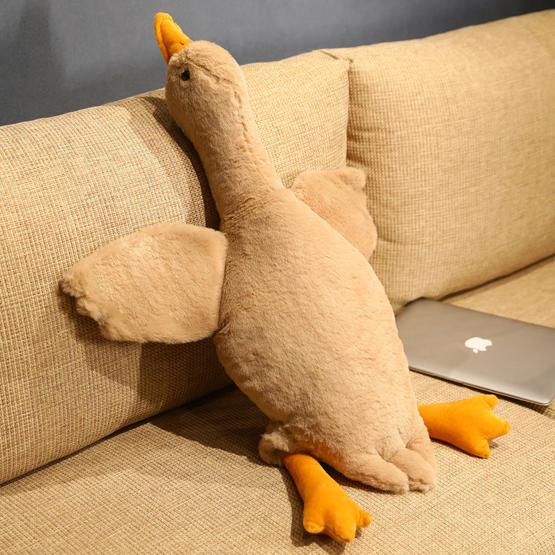 Big White Goose Plush Doll