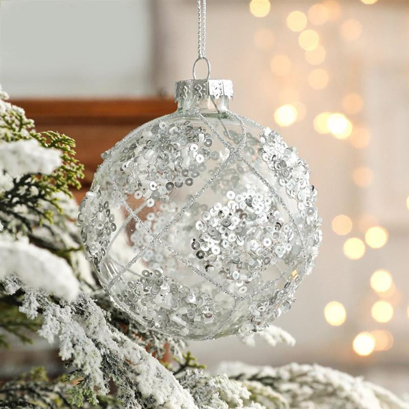 Transparent Christmas Hanging Ball