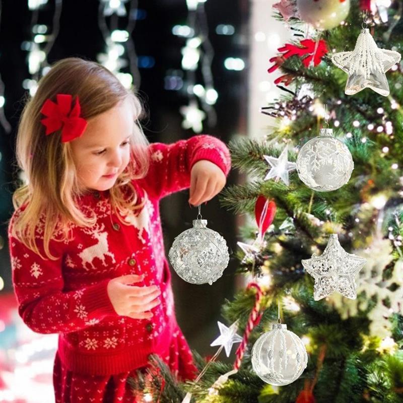 Transparent Christmas Hanging Ball