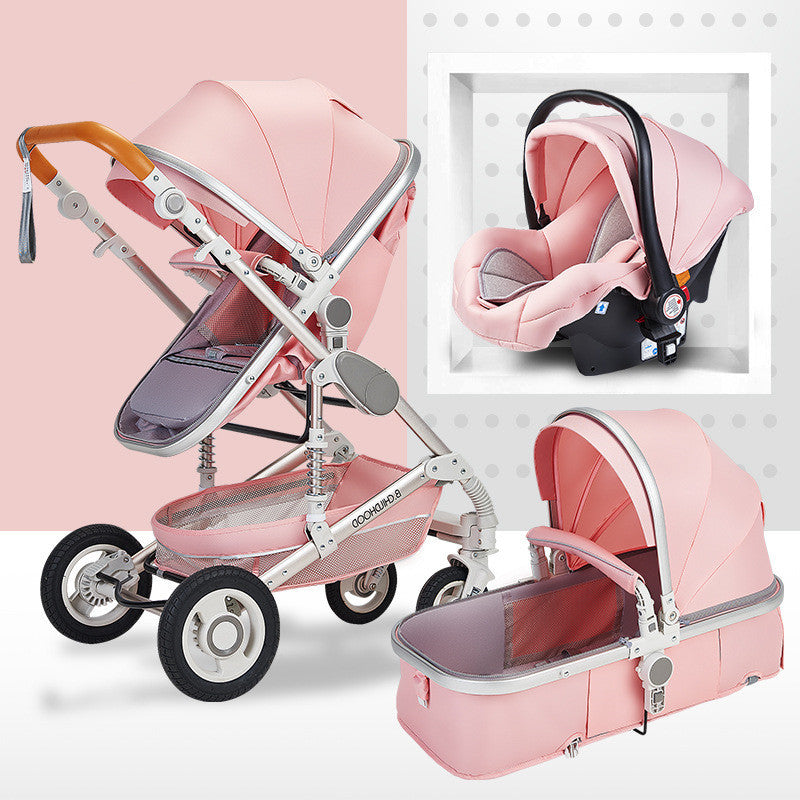 SkyFold Baby Stroller – Lightweight & Reclining