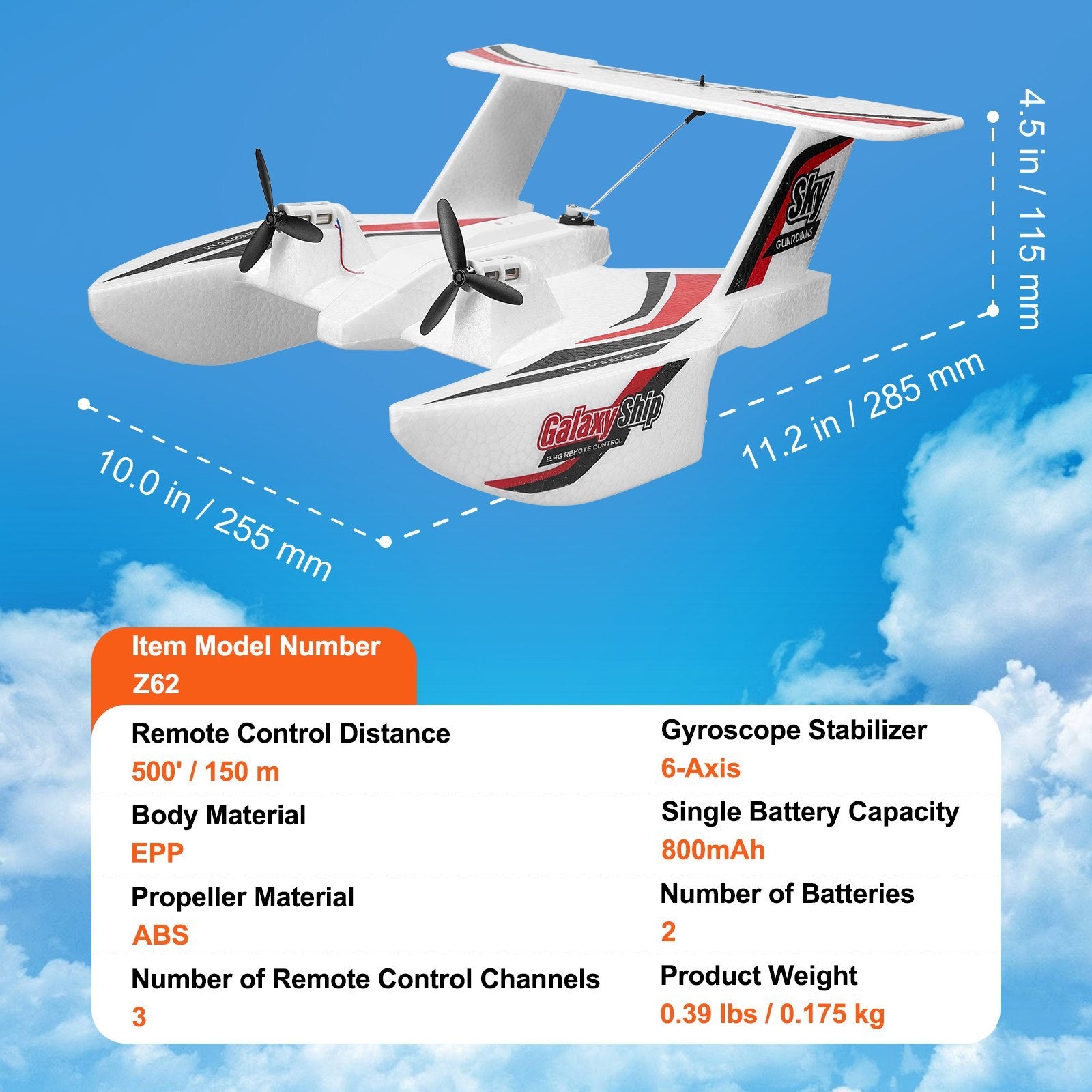 VEVOR RC Airplane
