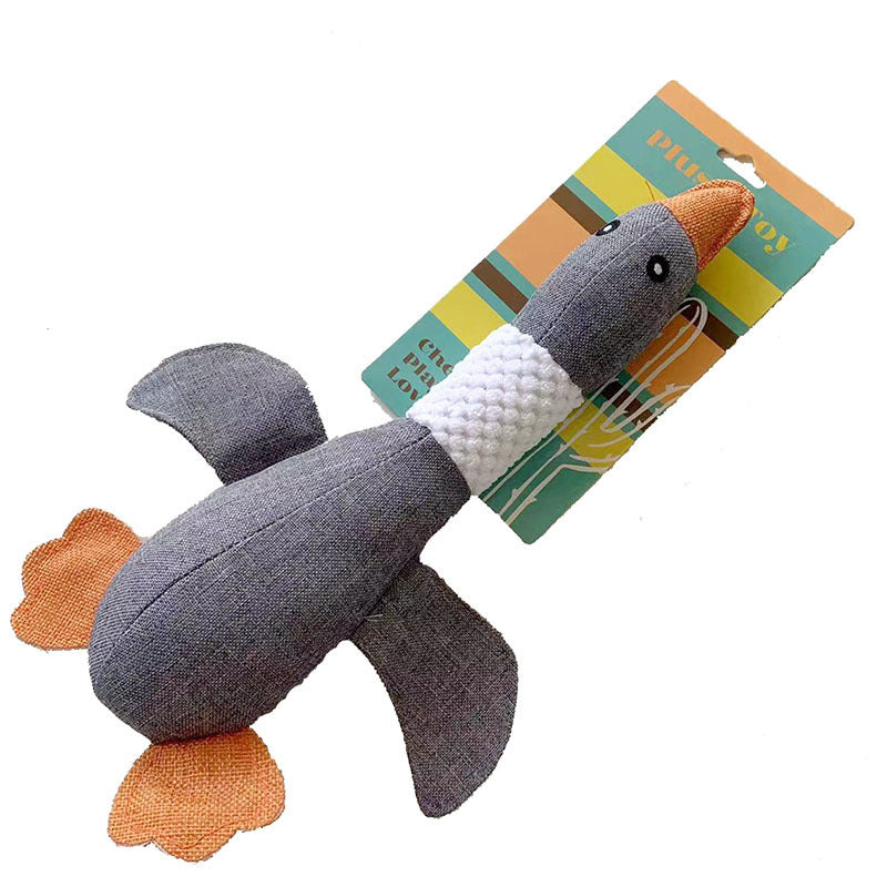 Squeaky Duck Dog Toy