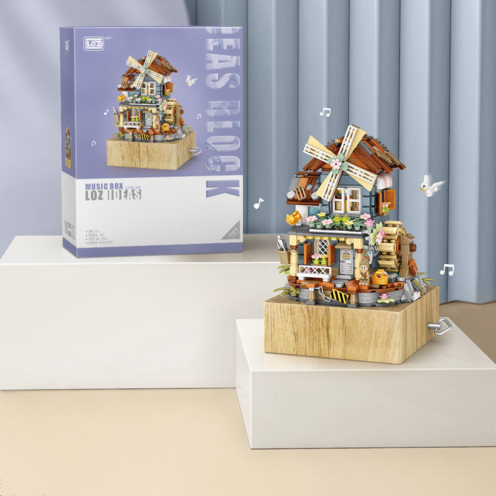 Windmill House Music Box