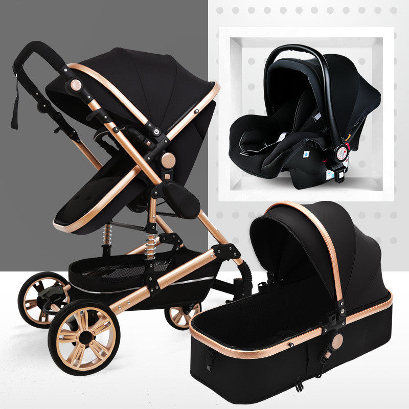 SkyFold Baby Stroller – Lightweight & Reclining