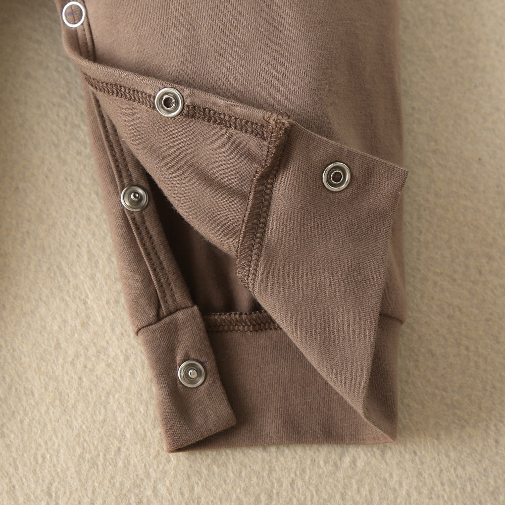 Newborn Cotton Long-sleeved One-piece Romper